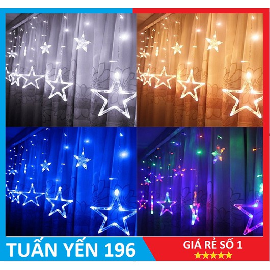 Dây chớp Led màn sao - đủ màu (3m)