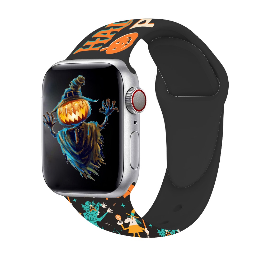 Dây Đeo Đồng Hồ Bằng Silicone 45mm 41mm 44mm 40mm 38mm 42mm Iwatch 8 7 6 SE 5 4 3 2