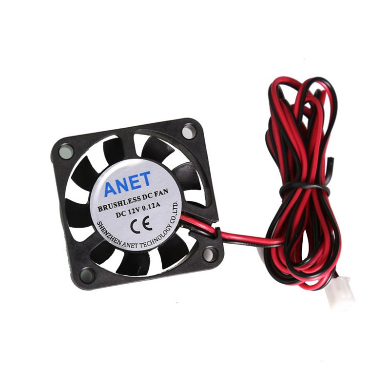 Quạt Tản Nhiệt 12v Dc 40x40 X 10mm 2 Dây 4010s Cho Máy In 3d Cpu Gpu