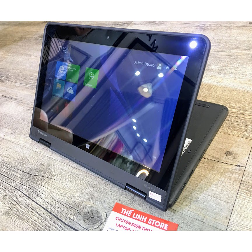 [Mã ELLAPDESK giảm 5% đơn 3TR] Laptop 2 trong 1 Lenovo Thinkpad Yoga 11e màn hình gập cảm ứng - Chạy ổ SSD tốc độ cao | BigBuy360 - bigbuy360.vn