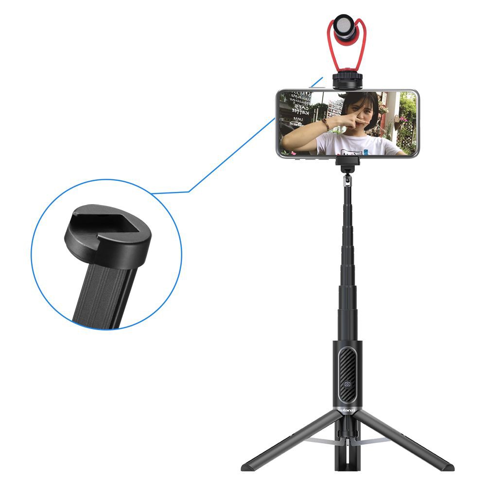 Gây tự sướng Ulanzi SK-02 Mini không dây, Bluetooth Selfie Stick có chân đế Mở rộng