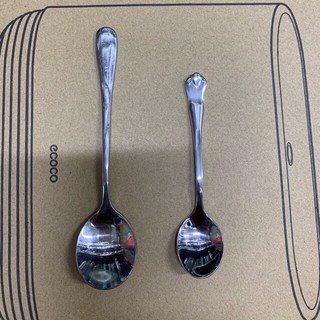 Thìa ăn dặm inox 100% 2 cỡ