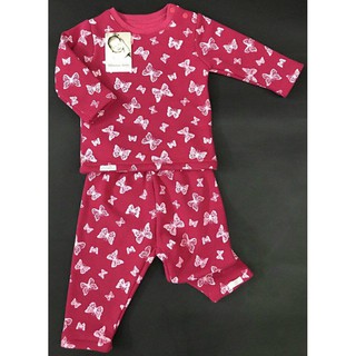 Bộ nỉ lông bé gái bany momma