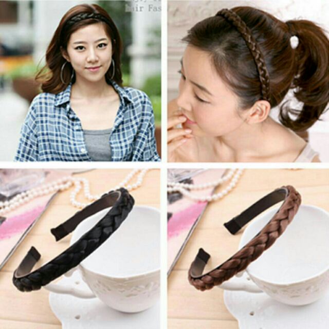 Bờm ( băng đô ) tết bím tóc