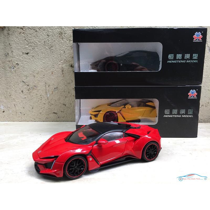 ​Mô hình xe Lykan HyperSport 2020 tỷ lệ 1:24
