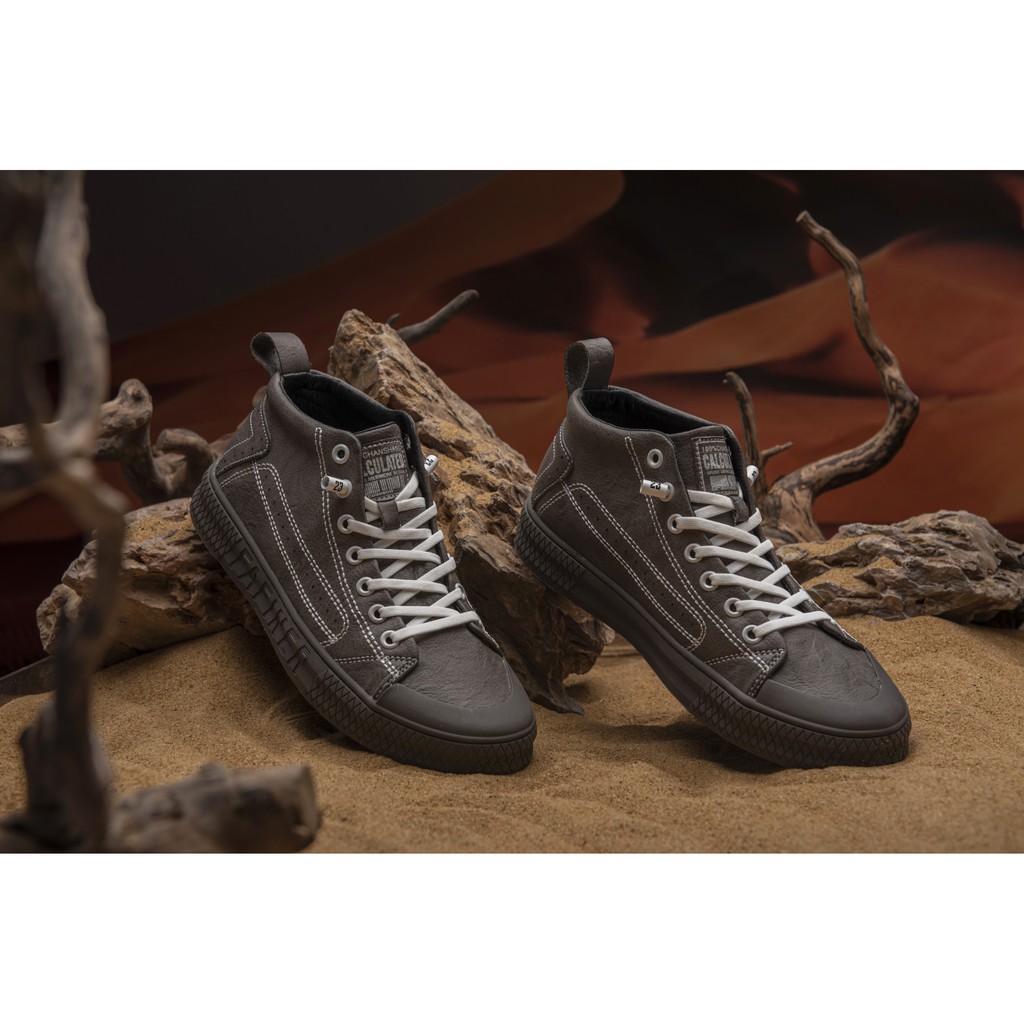 Giày da nam cổ lửng,Giày Nam Sneaker Chất Liệu 100% Da Thật , giày nam cao cổ Đế Cao Su Mềm Phong Cách Trẻ Trung | BigBuy360 - bigbuy360.vn