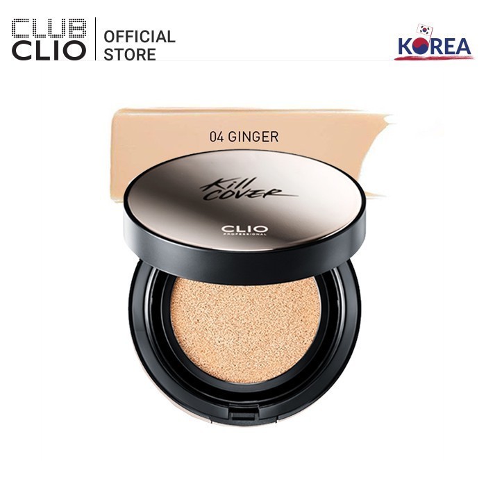 Phấn Nước Trang Điểm Clio Kill Cover Foundwear Cushion Xp 004 Ginger (15g*2 lõi)