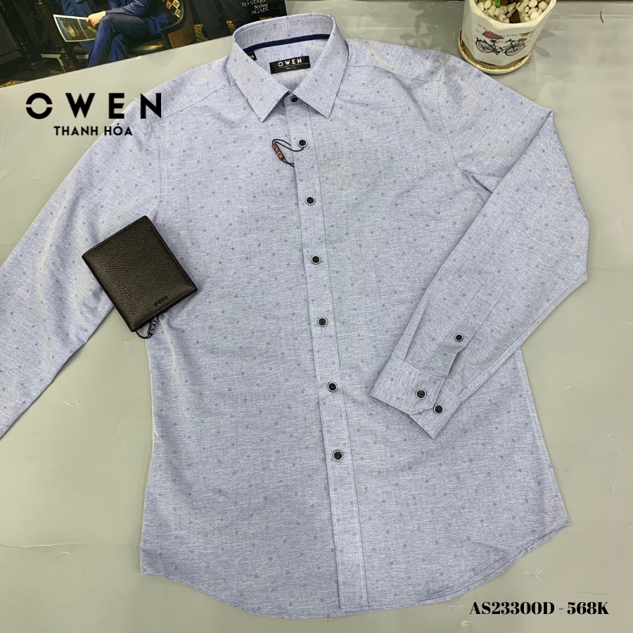 OWEN - Áo sơ mi dài tay Owen - Hàng mới về - AS23300D