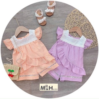 Bộ đồ bé gái - bộ thô đũi siêu cute cho bé gái 6-22kg