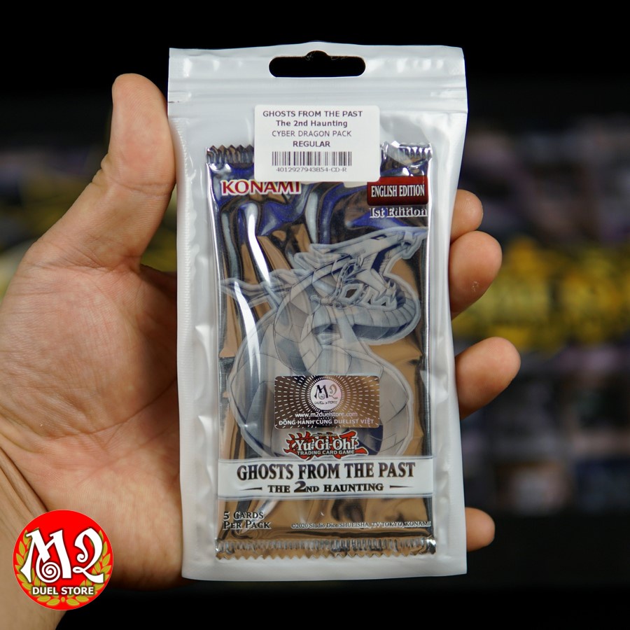 01 Gói thẻ bài Yugioh Ghosts From the Past: The 2nd Haunting - Nhập khẩu Anh Quốc UK - Nhiều lựa chọn