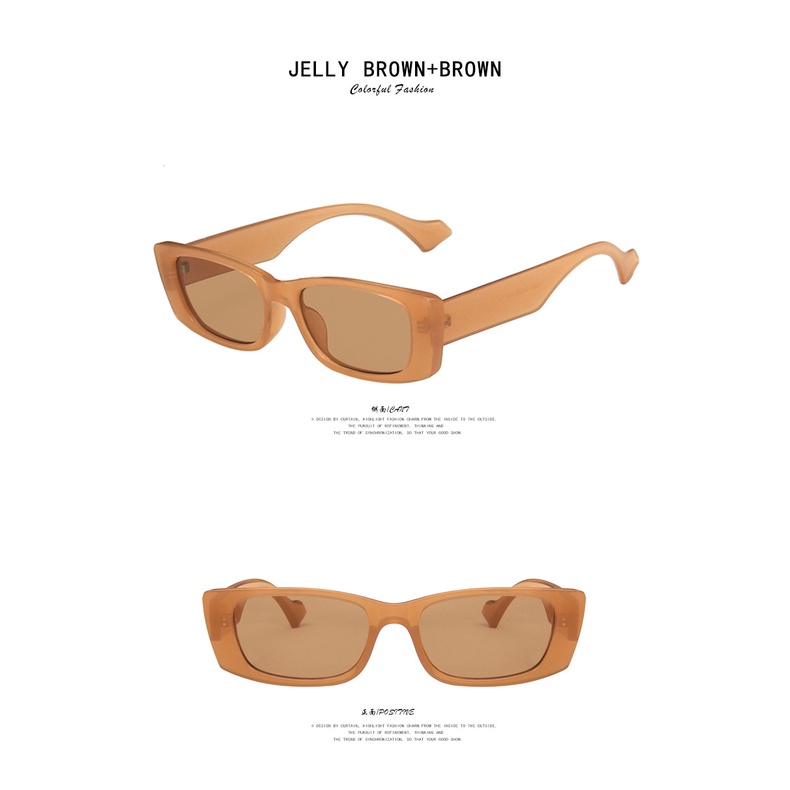 Kính Râm Hình Chữ Nhật Phong Cách Hàn Quốc Cho Nữ