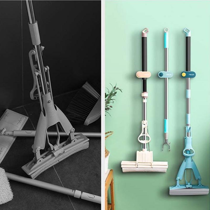 PVN51106 Giá đỡ cây lau nhà gắn tường tiện dụng cho nhà bếp/ nhà tắm Giá Rẻ