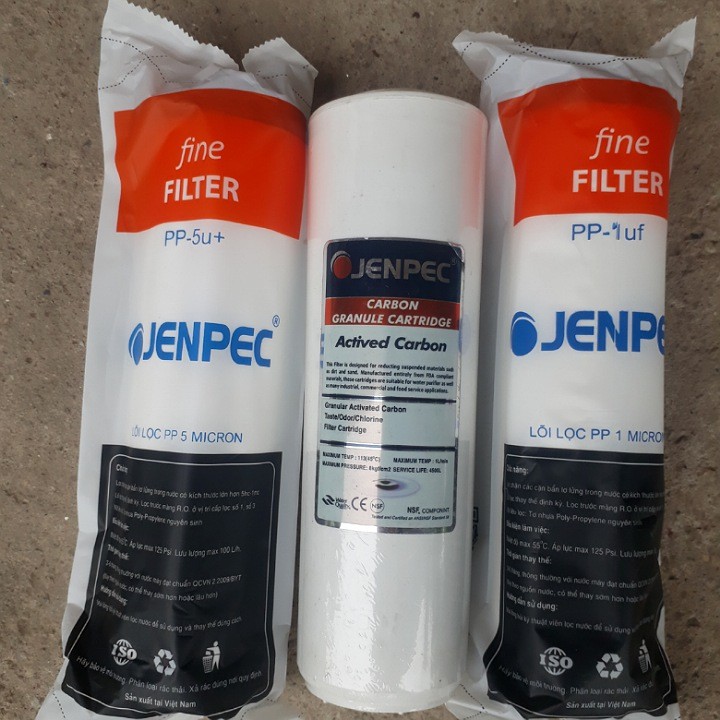 Lõi lọc nước jenpec 123 chính hãng