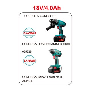 BỘ COMBO MÁY KHOAN VÀ MÁY SIẾT DCA ADKIT05