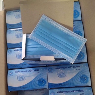 Khẩu trang y tế 4 lớp Việt Thắng 50 cái