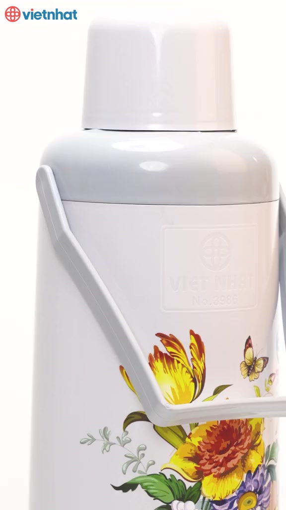 Phích đựng nước nóng 2l Việt nhật (MS:3986-1) Bình thủy đựng nước truyền thống giá rẻ, giữ nhiệt 12h | BigBuy360 - bigbuy360.vn