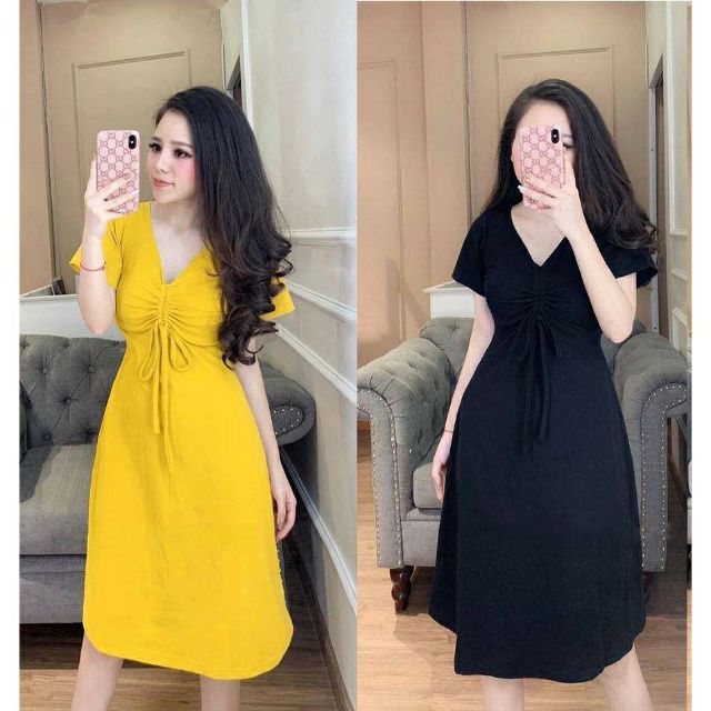 FreeShip Đơn Từ 99K_Đầm rút dây xinh xắn. | BigBuy360 - bigbuy360.vn