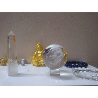 Quả cầu pha lê in hình Rồng 3D