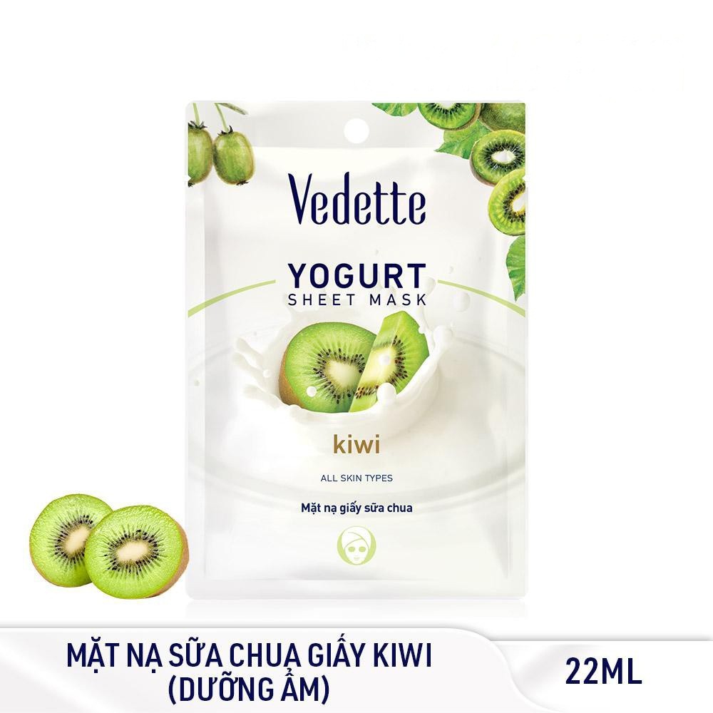 Mặt Nạ Giấy Sữa Chua Vedette 22ml