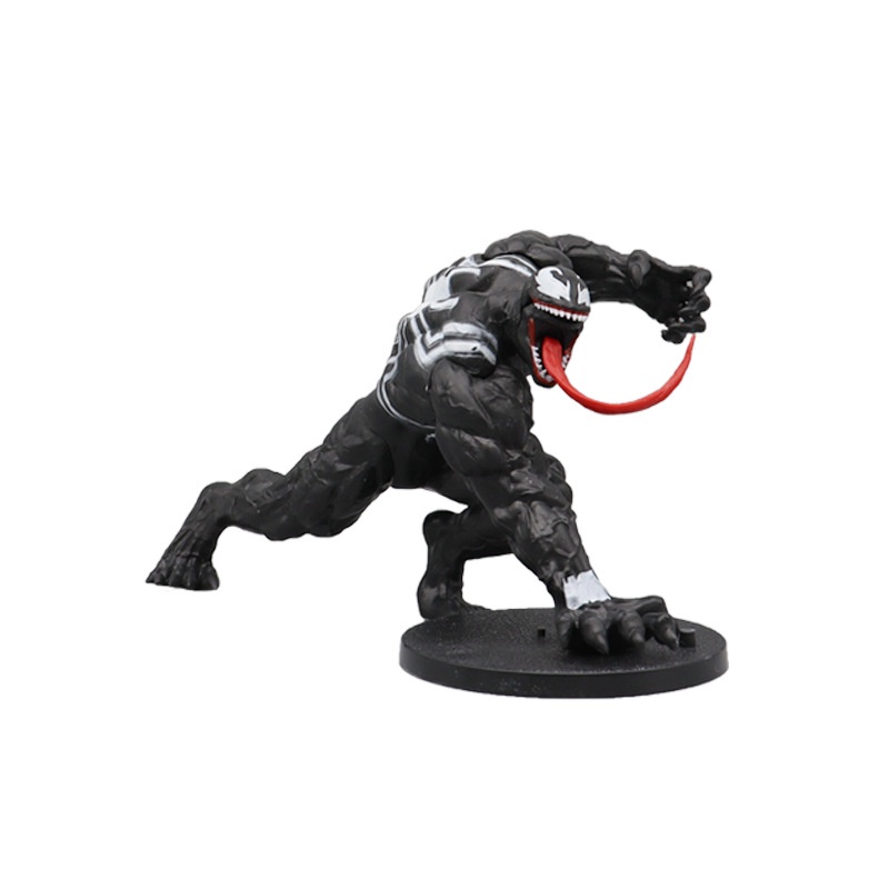 Đồ trang trí Người Nhện Venom 4 Overseas Bằng PVC Làm Thủ Công Dùng Trang Trí