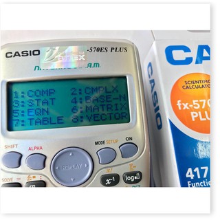 ( lỗi 1 đổi 1) (sỉ cực rẻ) bảo hành 12 tháng- máy tính casio fx570es plus- fx 570es plus