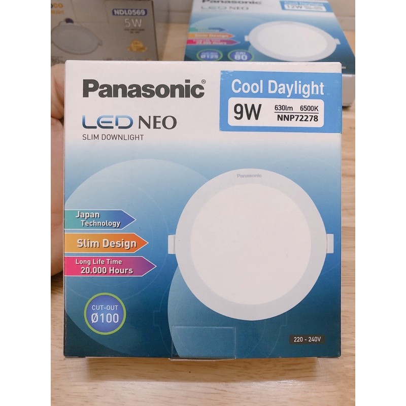 đèn led âm Trần 9w NNP72278 panasonic