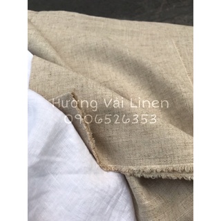 Vải linen tưng gân muối tiêu đã wash cn!
