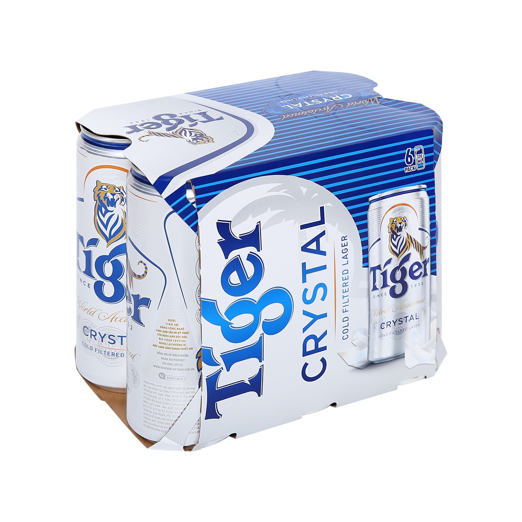 Bia Tiger Bạc Thùng 20 Lon 330ml