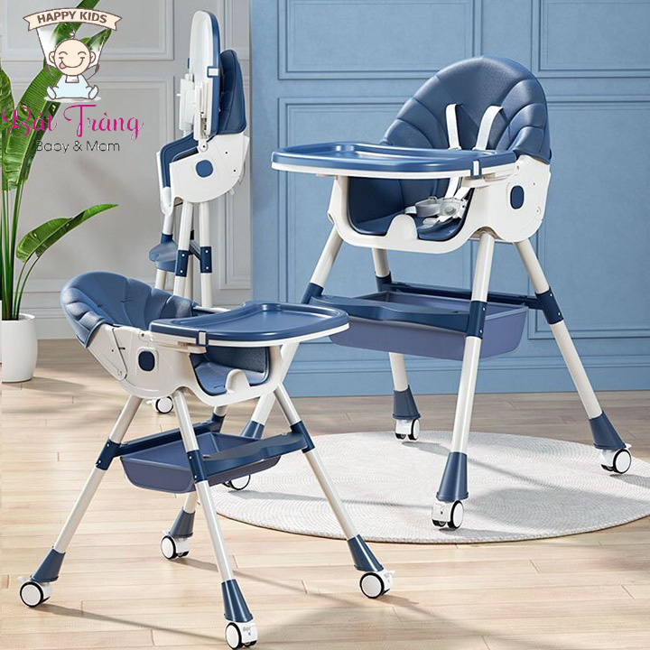 Ghế Ăn Dặm Umoo Có Bánh Xe Loại Gấp Gọn Mẫu Mới Nhất UM-04910 Và UM-05117
