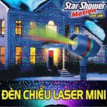 TV123 Đèn chiếu laser trang trí mini Star Shower Bin123