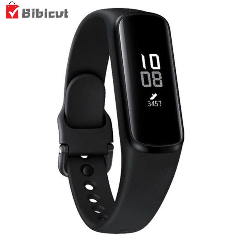 Dây đeo thay thế cho đồng hồ thông minh Galaxy fit-e R375 bằng silicon mềm màu đen có thể điều chỉnh