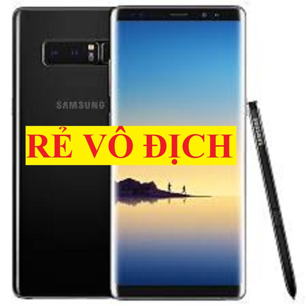 điện thoại Samsung Galaxy Note 8 ram 6G/64G mới - Chơi Game mượt (màu đen)
