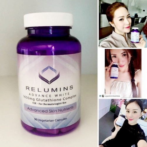 Viên Uống Trắng Da Relumins Advanced Skin Nutrients 1650mg Hộp 90 viên chính hãng Mỹ - licy house