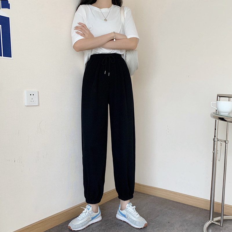 Quần Thể Thao Lưng Cao Thiết Kế Đơn Giản Thời Trang Theo Phong Cách Hàn Quốc Cho Nữ | BigBuy360 - bigbuy360.vn