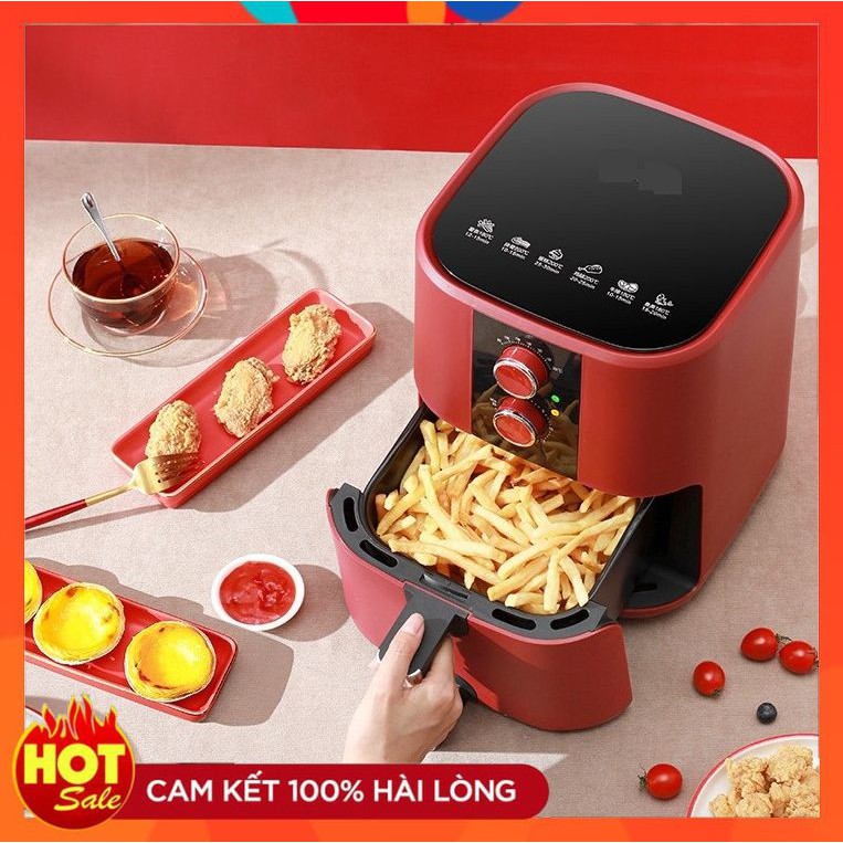 Nồi Chiên Không Dầu❤️FREESHIP❤️ Nồi Chiên Điện Tử Đa Năng Dung Tích Lớn