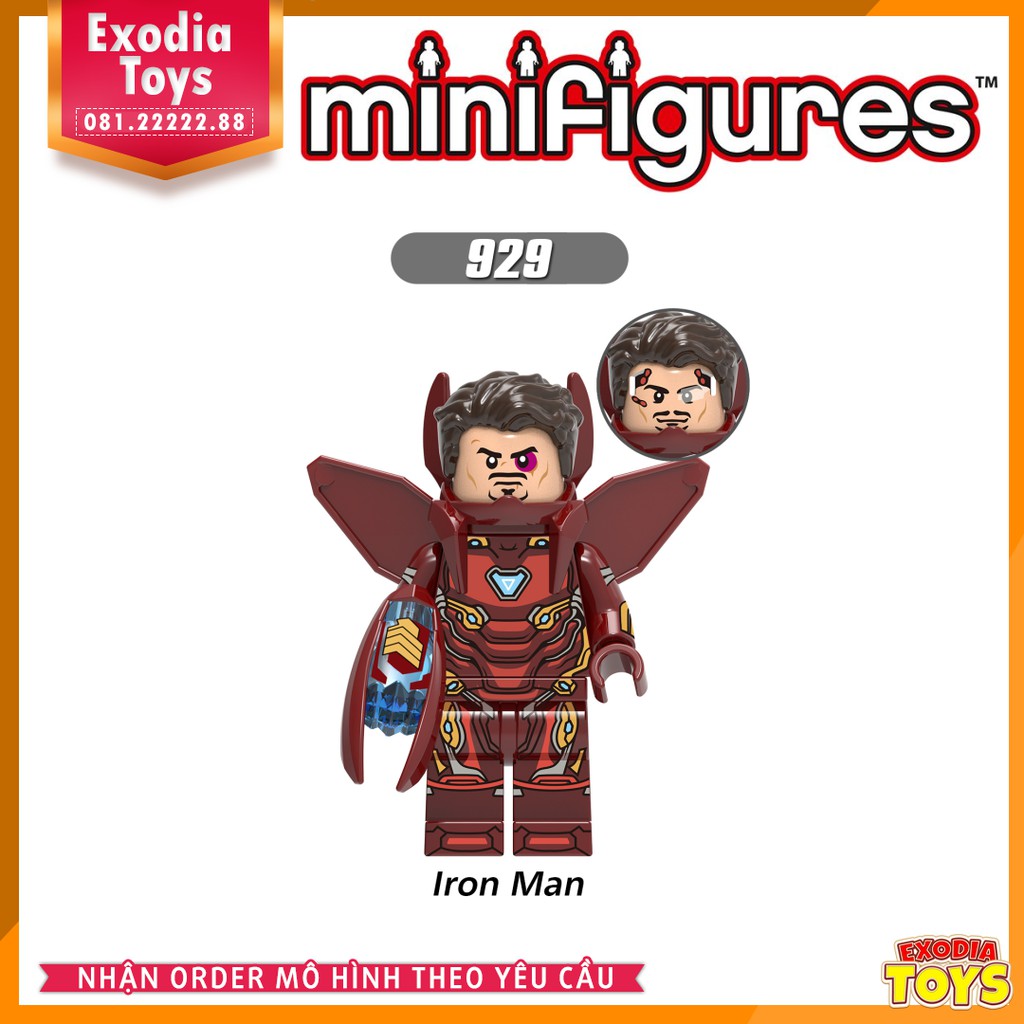 Xếp hình minifigure siêu anh hùng Marvel Infinity War : Cuộc Chiến Vô Cực - Đồ Chơi Lắp Ghép Sáng Tạo - X0215