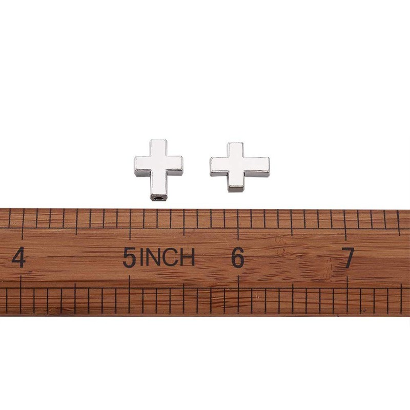 Set 10/20 hạt trang sức hình chữ thập bằng hợp kim chuyên dụng cho làm đồ trang sức thủ công