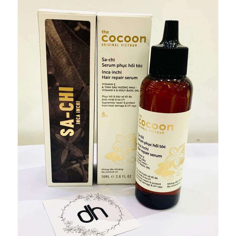 Serum Cocoon Inca Inchi Hair Repair Serum Phục Hồi Tóc 70ml