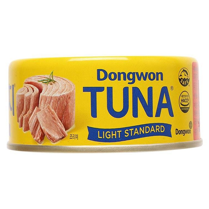 Cá ngừ không cay Light Standard Dongwon 100g