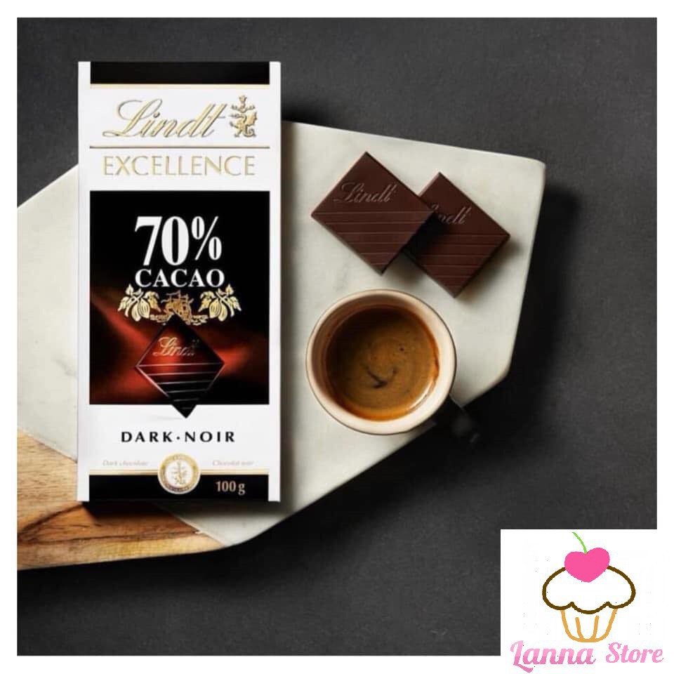 [HOT] Sô cô la đen LINDT thanh 100g - Đức