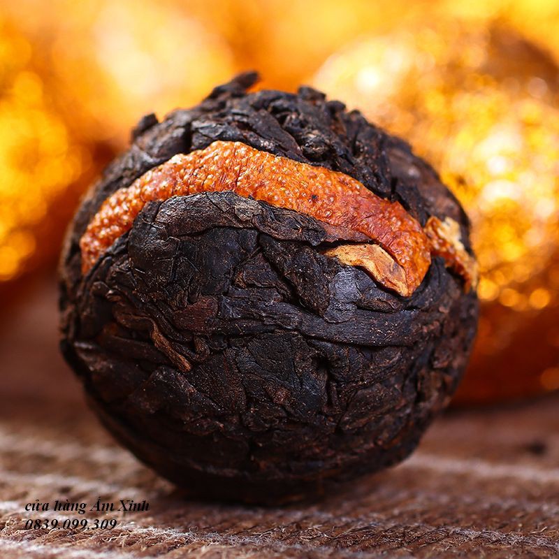 Trà Phổ Nhĩ Quýt Vân Nam (Đóng túi 06 viên khoảng 50 gram) | BigBuy360 - bigbuy360.vn