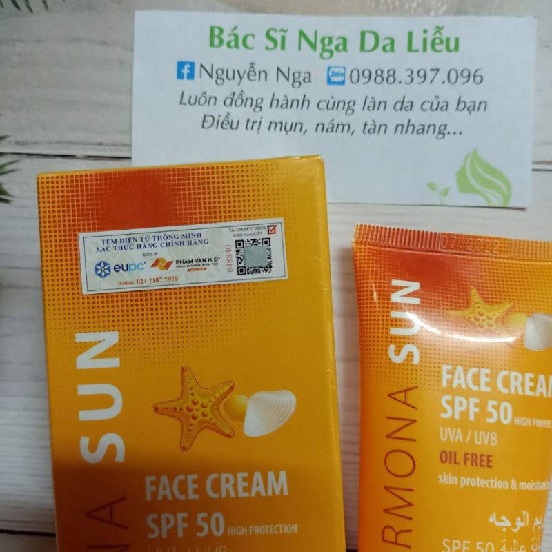 ✔️ KEM CHỐNG NẮNG FARMONA SUN - OIL FREE