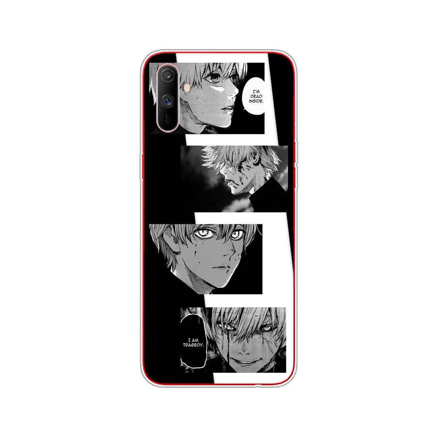 Ốp Lưng Điện Thoại Bằng Silicone Tpu Mềm Hình Tokyo Ghoul Cho Oppo Realme C3 / A1K / A37 / Neo 9 / F1 / A35 / F9 Pro