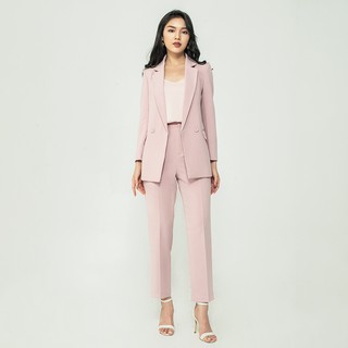Set vest blazer nữ Derose MAIIMER chiết eo
