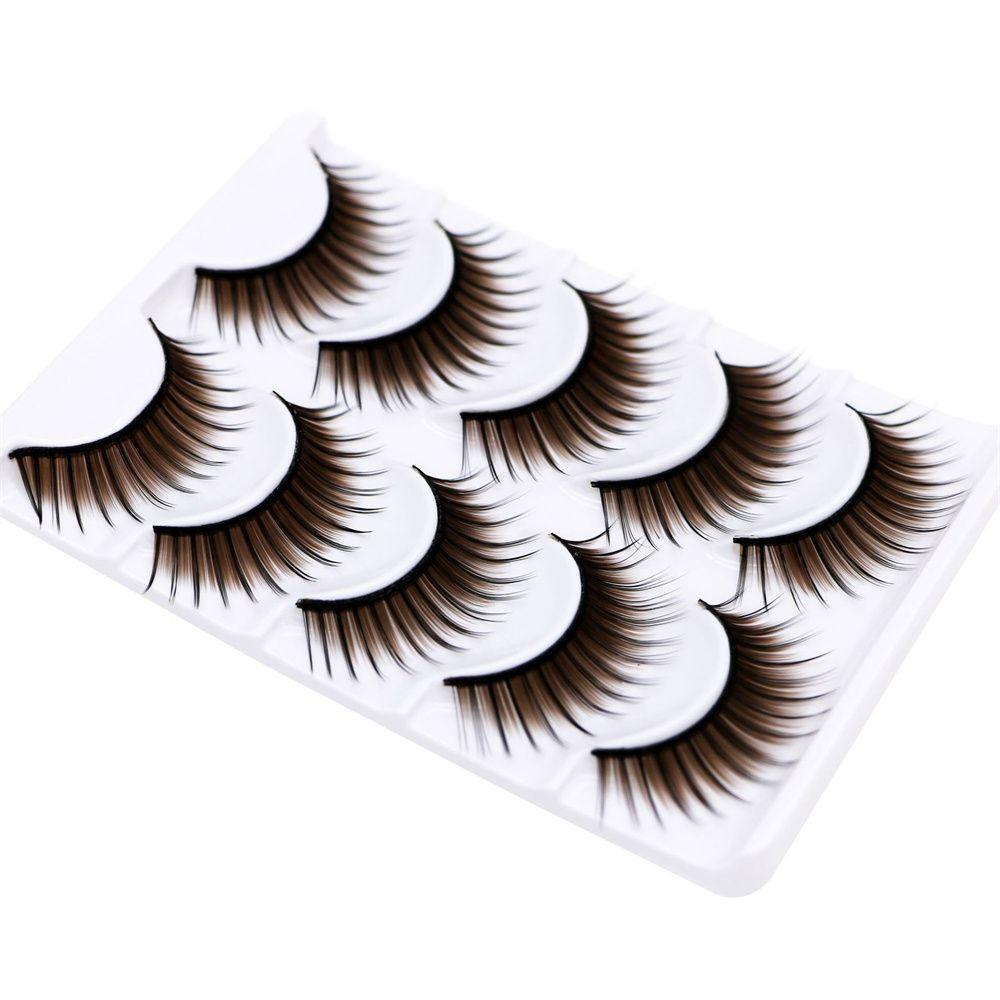 Lông Mi Giả Mỏng Nhiều Màu Trang Điểm Sân Khấu Nghệ Thuật