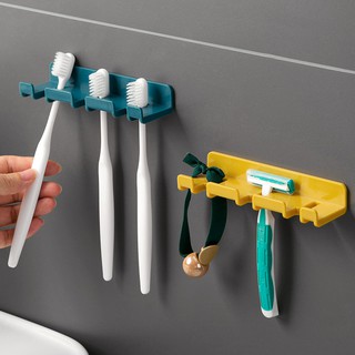 Giá Đỡ Bàn Chải Đánh Răng Gắn Tường Đa Năng Tiện Dụng
