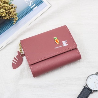 Ví da nữ mini cầm tay củ cà rốt dễ thương VD09