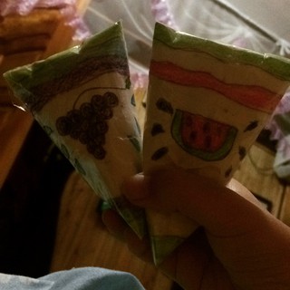  Squishy tự làm hình túi sữa chua.  UJL-1166