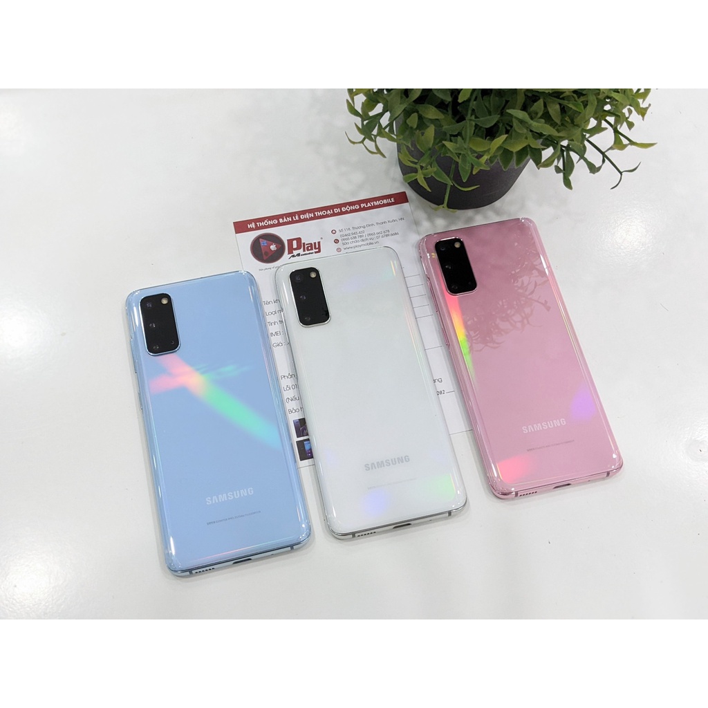 Điện thoại Samsung Galaxy S20 5G bản Hàn/Mỹ | Chip Snapdragon 865 siêu khủng | Mua tại Playmobile