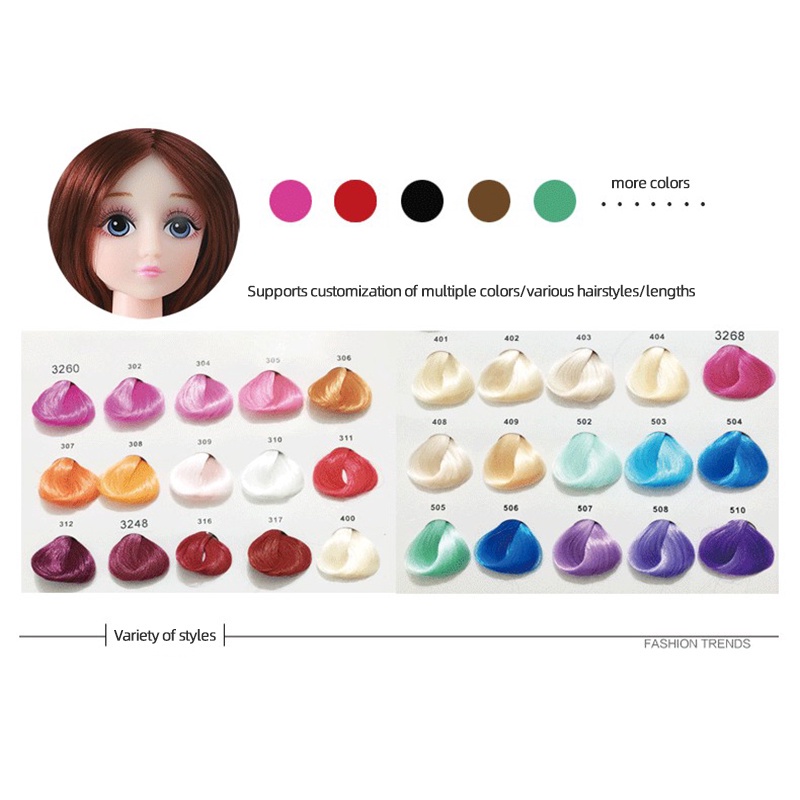 Set 20 Búp Bê bjd 20 Khớp Nối Tỉ Lệ 1/6 30cm Làm Quà Tặng Cho Bé Gái